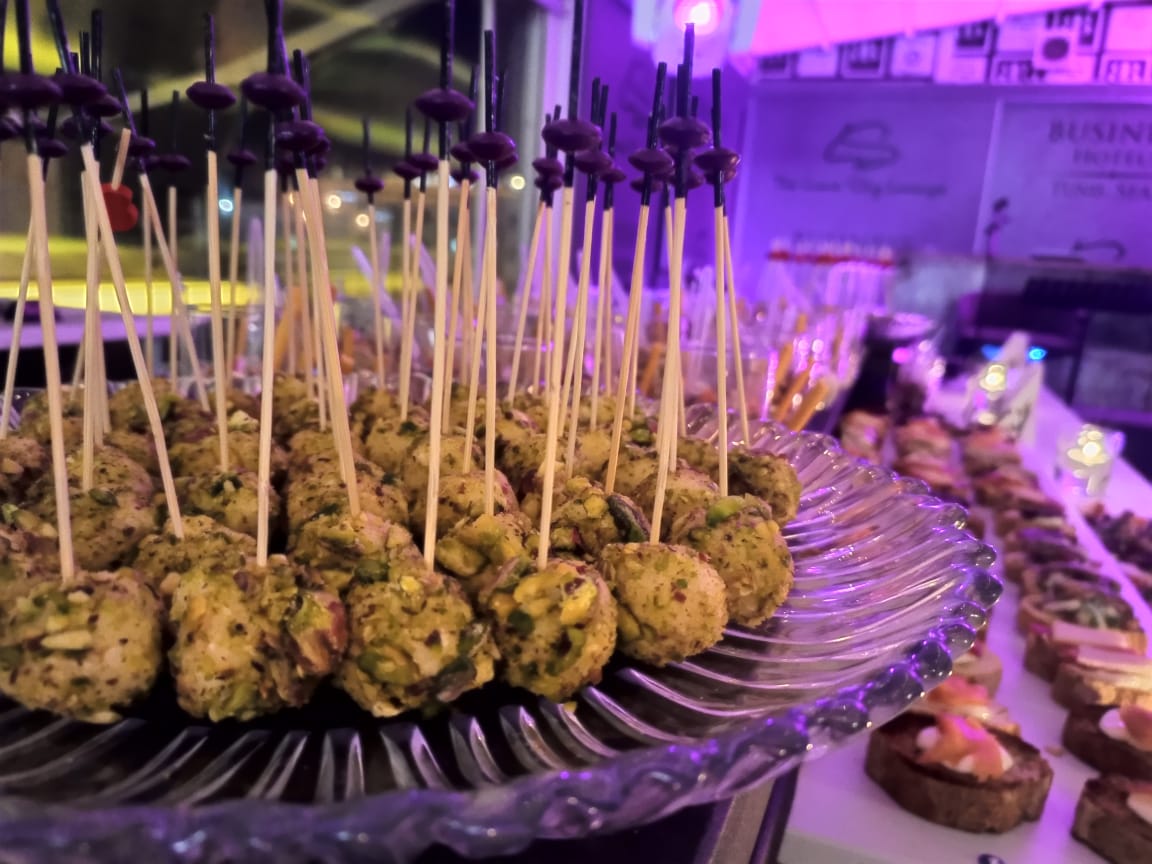 Buffet de cocktail dinatoire